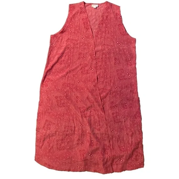 LULAROE vest cardigan duster Size Medium - Picture 2 of 7